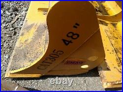 HEAVY DUTY Cat 305 48 EXCAVATOR Grading BUCKET 45mm pins 1 3/4 E50