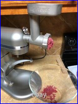 HEAVY DUTY Culinary grade Stainless Steel meat grinder for Kitchenaid mixer