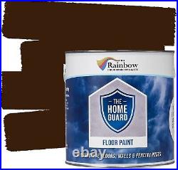 HOME GUARD Floor Paint Commercial Grade Heavy Duty Protection Interior & E