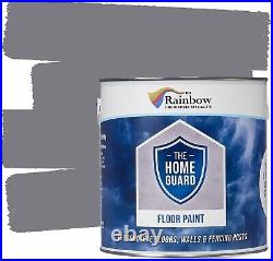 HOME GUARD Floor Paint Commercial Grade Heavy Duty Protection Interior & E