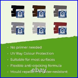 HOME GUARD Floor Paint Commercial Grade Heavy Duty Protection Interior & E