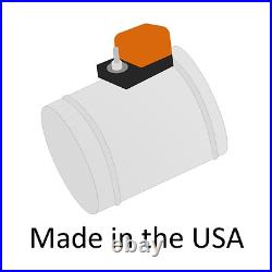 HVAC Zone Damper (Round 10) Professional Grade/ Heavy Duty USA Made, 24VAC