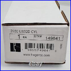 Hager Heavy Duty Electric Door Strike 2930 CYL for Cylindrical/Mortise Exit