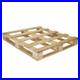 Heavy-Duty 4-Way Entry Wooden Pallet 48x48x5, Industrial-Grade Hardwood