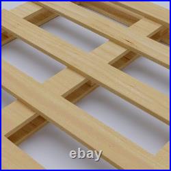Heavy-Duty 4-Way Entry Wooden Pallet 48x48x5, Industrial-Grade Hardwood
