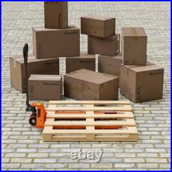 Heavy-Duty 4-Way Entry Wooden Pallet 48x48x5, Industrial-Grade Hardwood