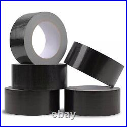 Heavy Duty Black Duct Packing Tape, Utility Grade Moving ShippingTapes