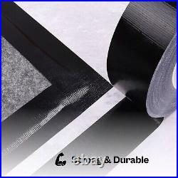 Heavy Duty Black Duct Packing Tape, Utility Grade Moving ShippingTapes