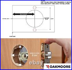 Heavy Duty Commercial Door Lever Grade (Entry) Commercial Door Handle for Scho