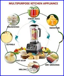 Heavy Duty Commercial Grade Automatic Blender with extra Jar, Blades, Socket +