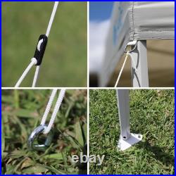 Heavy Duty, Commercial Grade Pop Up Canopy Tent. Instant Canopy with Hex Legs