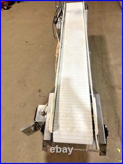 Heavy Duty Commercial S. S Food Grade Motorized Conveyor Machine