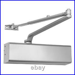 Heavy Duty Door Closer Commercial Grade 1 Adjustable 6-Speed Delayed-Action