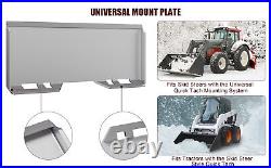 Heavy Duty Plate Grade 50 Structural Steel 3/8 Skid Steer Attachment Plate