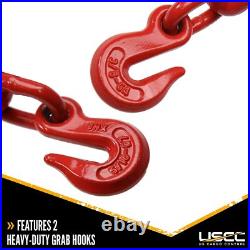 Heavy Duty Ratchet Load Binder For 5/16 Grade 70 Chain working Load Limit 540