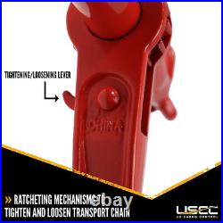 Heavy Duty Ratchet Load Binder For 5/16 Grade 70 Chain working Load Limit 540