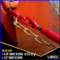 Heavy Duty Ratchet Load Binder For 5/16 Grade 70 Chain working Load Limit 540