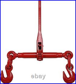 Heavy-Duty Ratchet Load Binder for 3/8 Inch Grade 70 Chain 9,200 LBS Limit