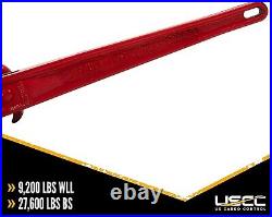 Heavy-Duty Ratchet Load Binder for 3/8 Inch Grade 70 Chain 9,200 LBS Limit