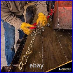 Heavy-Duty Ratchet Load Binder for 3/8 Inch Grade 70 Chain 9,200 LBS Limit
