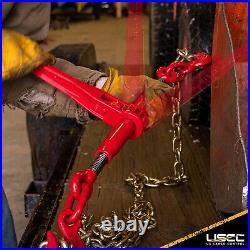 Heavy-Duty Ratchet Load Binder for 3/8 Inch Grade 70 Chain 9,200 LBS Limit