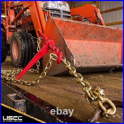 Heavy-Duty Ratchet Load Binder for 3/8 Inch Grade 70 Chain 9,200 LBS Limit