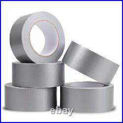 Heavy Duty Silver Duct Tape, Utility Grade Shipping Moving Packing Tape