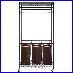 Heavy-Duty Sorting Hamper Commercial Grade Clothes Rack