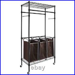 Heavy-Duty Sorting Hamper Commercial Grade Clothes Rack