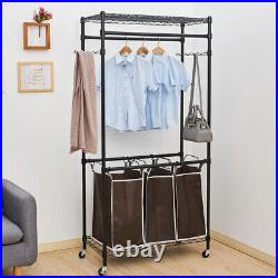 Heavy-Duty Sorting Hamper Commercial Grade Clothes Rack