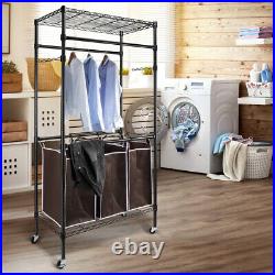 Heavy-Duty Sorting Hamper Commercial Grade Clothes Rack