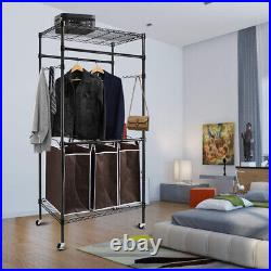 Heavy-Duty Sorting Hamper Commercial Grade Clothes Rack