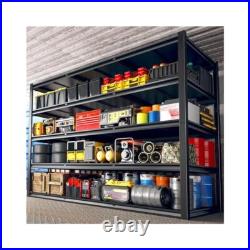 Heavy Duty Storage Shelves, 60 Wide, 5 Tier, Industrial Grade, 3000 LBS