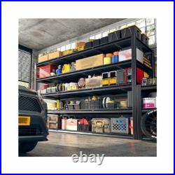 Heavy Duty Storage Shelves, 60 Wide, 5 Tier, Industrial Grade, 3000 LBS