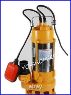 Heavy Duty Submersible Sewage Water Drainage Sump Pump Industrial Grade