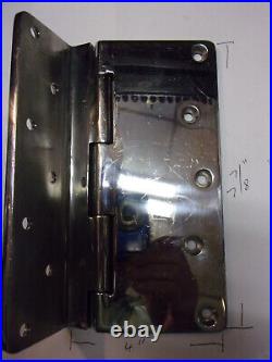 Heavy Duty Tuna Marine Grade Off-Set Polished Stainless Steel Hinges 8 pair