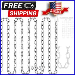 Heavy-Duty Zinc Plated Grade 30 Chain 30.5M Length, Scratch & Rust Resistant