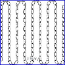 Heavy-Duty Zinc Plated Grade 30 Chain 30.5M Length, Scratch & Rust Resistant