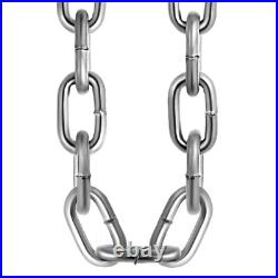 Heavy-Duty Zinc Plated Grade 30 Chain 30.5M Length, Scratch & Rust Resistant
