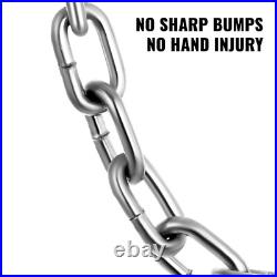 Heavy-Duty Zinc Plated Grade 30 Chain 30.5M Length, Scratch & Rust Resistant