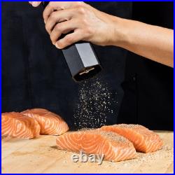 HexClad HexMill Pepper Grinder Professional Grade Heavy Duty Refillable Aluminum