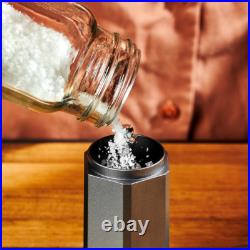 HexClad HexMill Salt Grinder, Professional Grade Heavy-Duty, Refillable