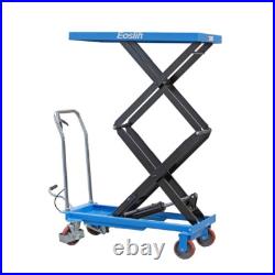 Industrial Grade Heavy Duty TAD35 Manual Double Scissor Lift Table Cart