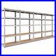 Ironmax 36x724PC Adjustable Heavy Duty 5Level Garage Tool Shelf 2000lbs Silver