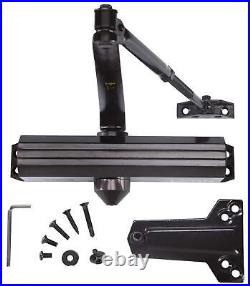 LYNN HARDWARE Medium/Heavy Duty Door Closer DC7016 Surface, Grade 1-ADA & UL 3