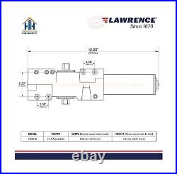 Lawrence Extra Heavy Duty Door Closer Commercial Grade 1 Adjustable 6-Speed