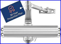 Lawrence Medium/Heavy Duty Door Closer Commercial Grade 1 Aluminum (AL)