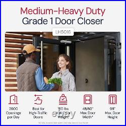 Lawrence Medium/Heavy Duty Door Closer Commercial Grade 1 Surface-Mounted