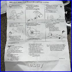 Lever set Heavy Duty Grade 1