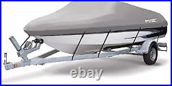 MSC Heavy Duty 600D Marine Grade Polyester Boat Cover, Waterproof Boat Cover-NEW